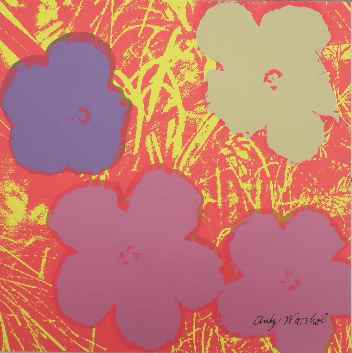 Andy Warhol Flowers 69