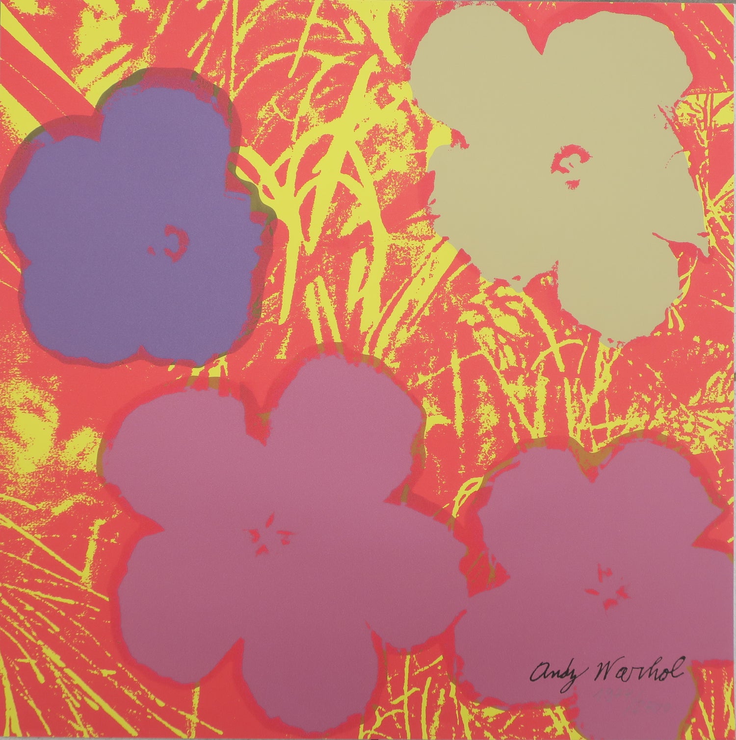 Andy Warhol Flowers 69