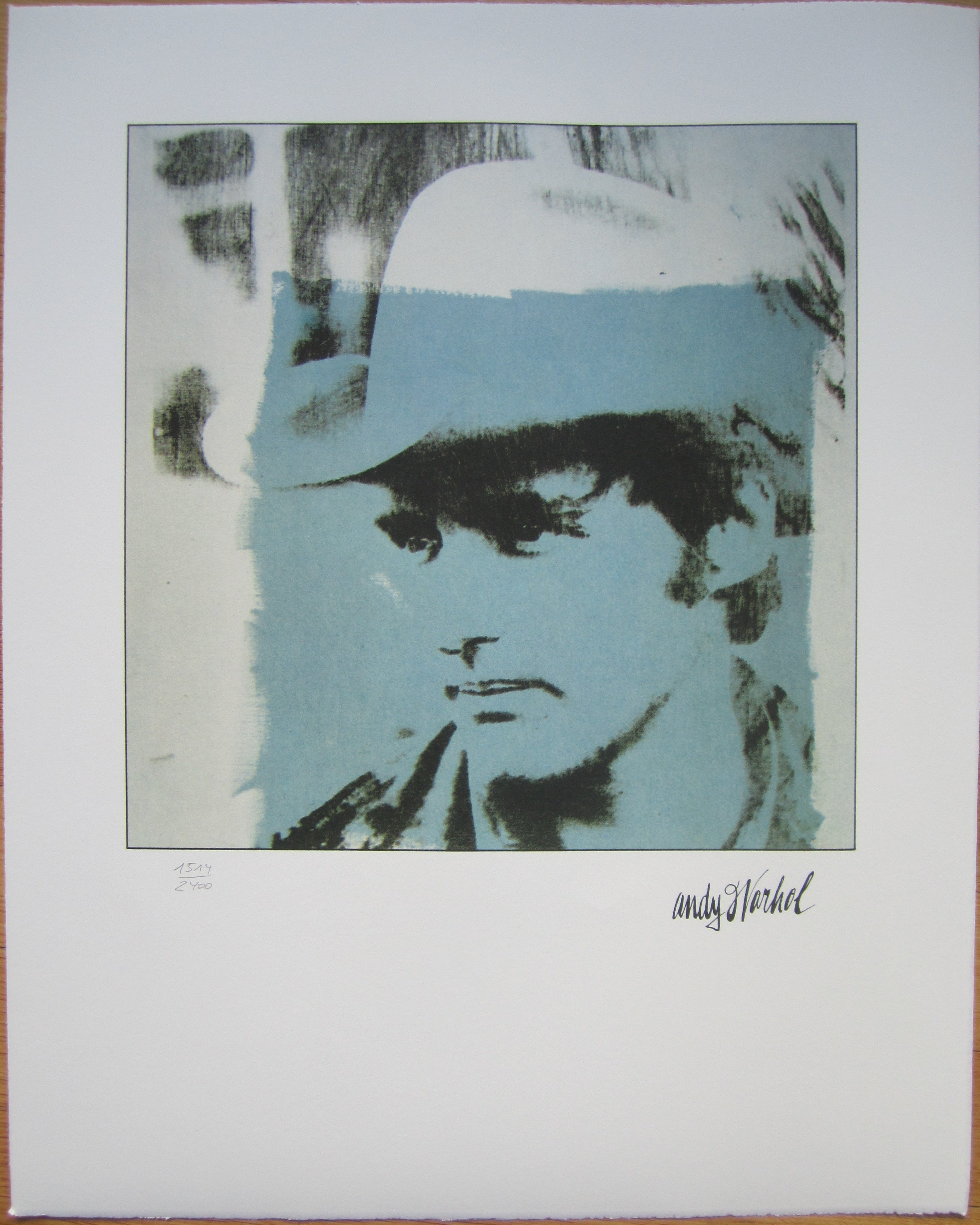 Andy Warhol signed Lithograph Dennis Hopper – newPOPart Gallery