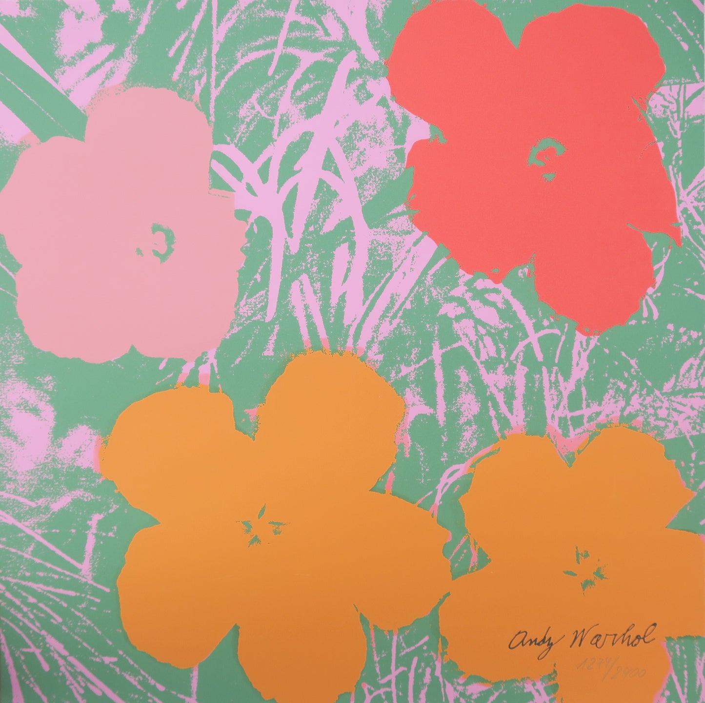 Andy Warhol Flowers Lithograph CMOA
