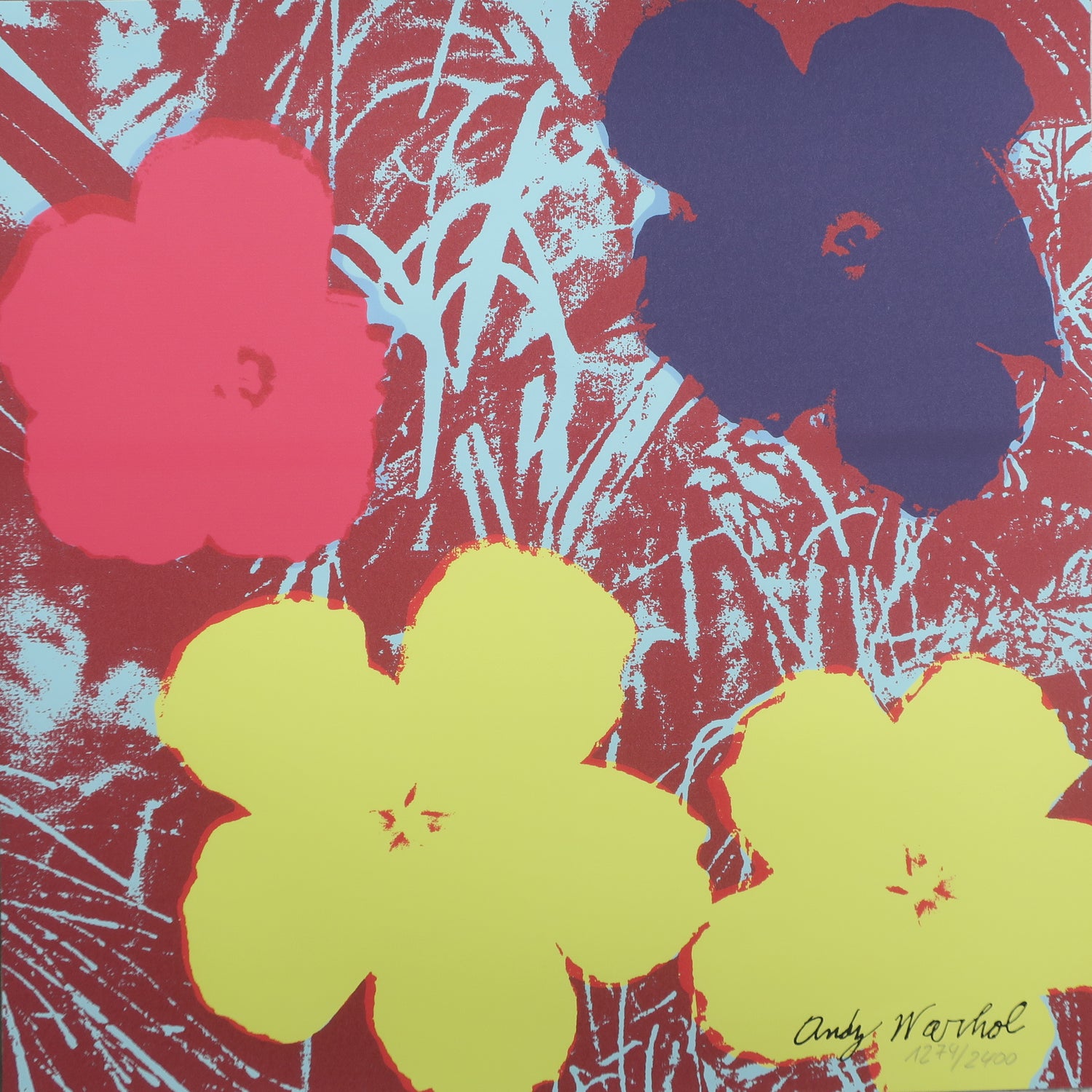 Andy Warhol Flowers 66 Lithograph