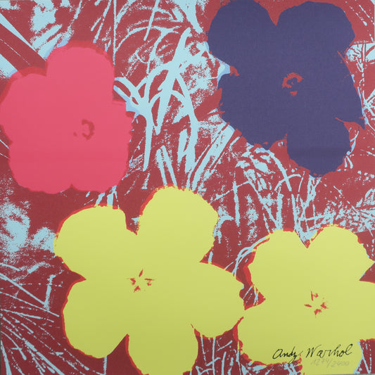 Andy Warhol Flowers 66 Lithograph