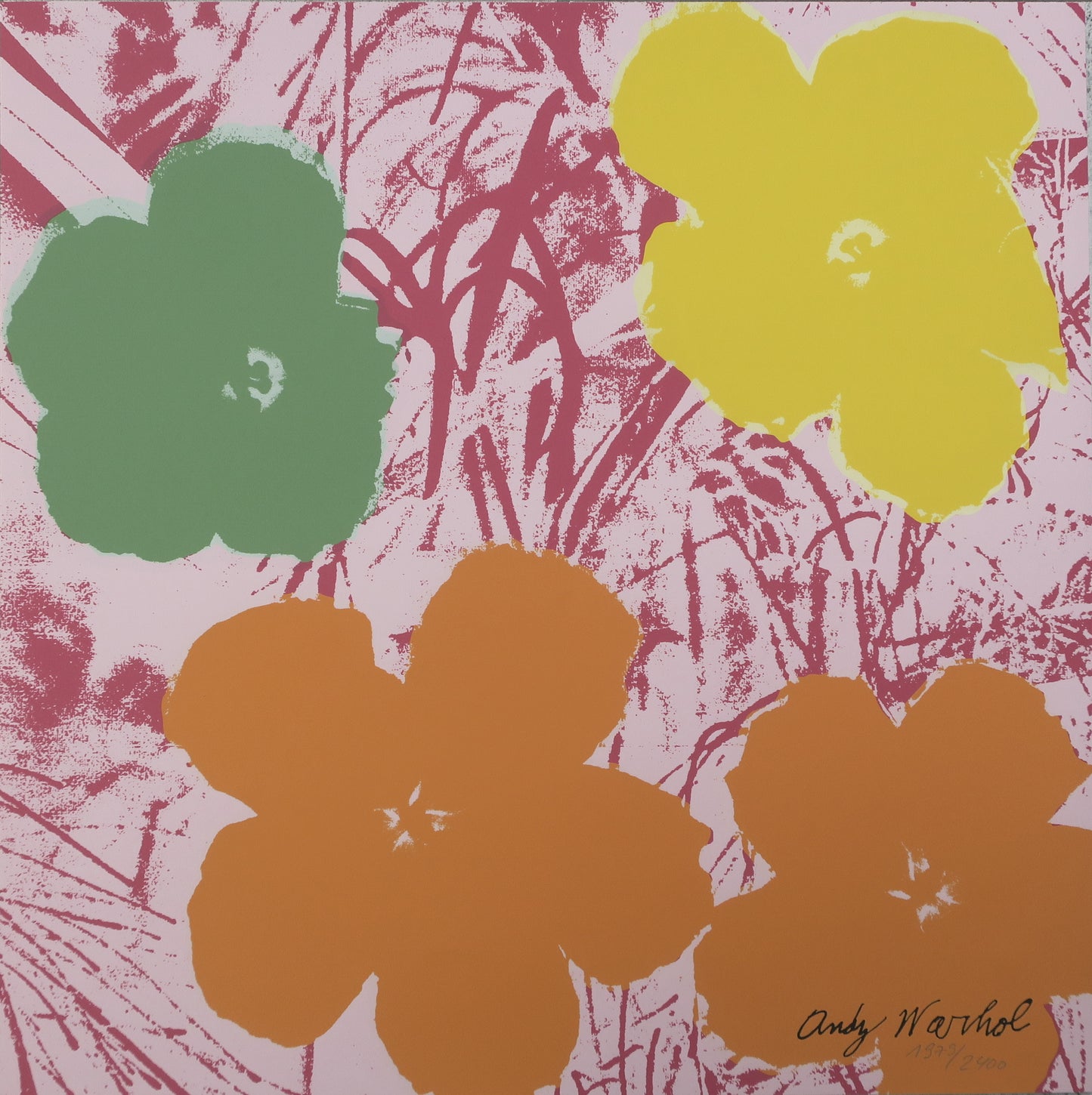 Andy Warhol Flowers 70