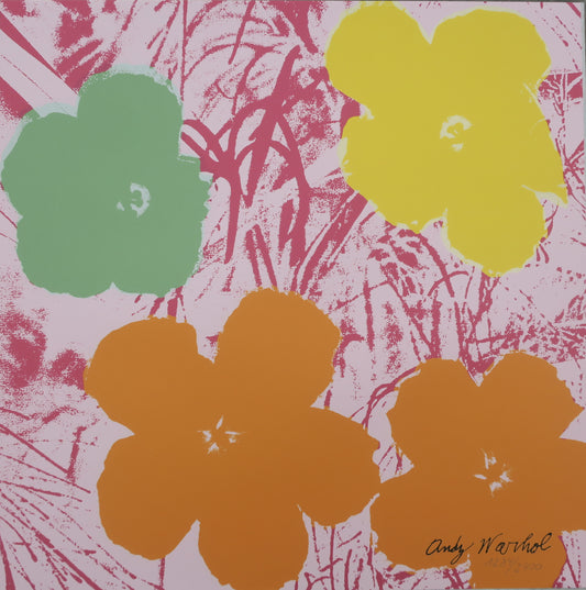 Andy Warhol Flowers 70