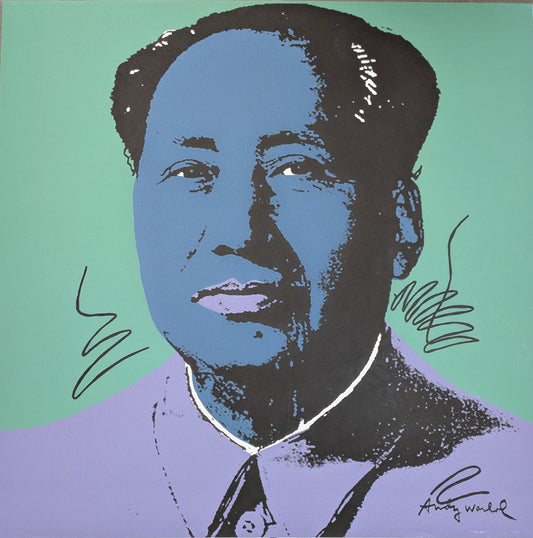 Andy Warhol Lithograph Mao Zedong 90