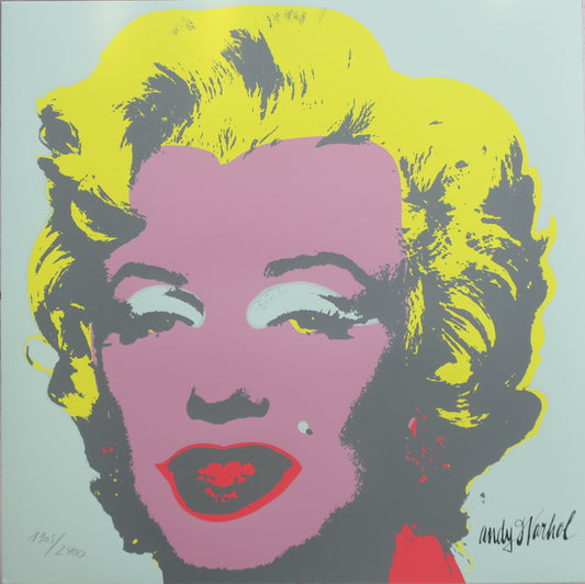 Andy Warhol Marilyn Monroe lithograph 23