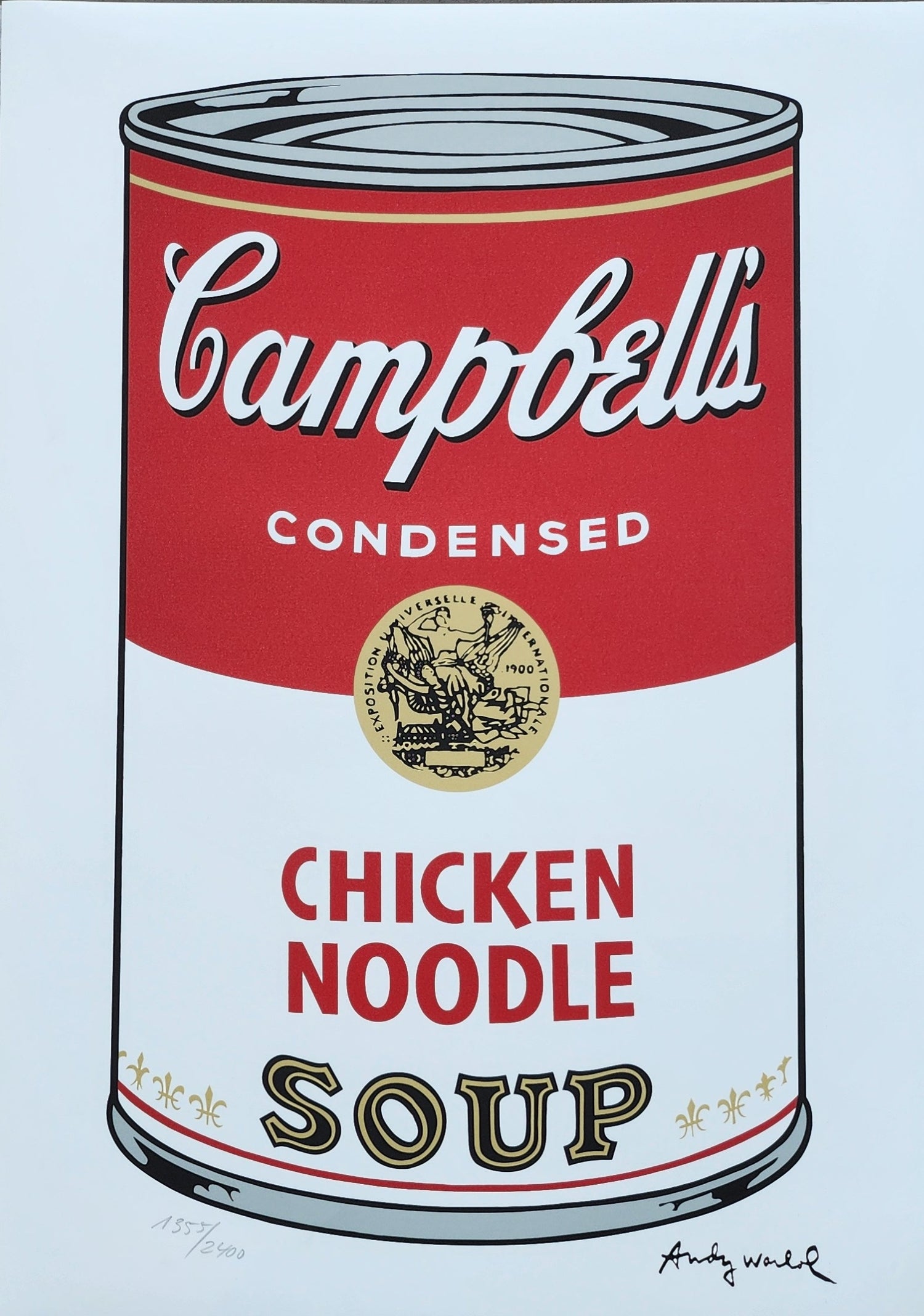 Andy Warhol Chicken Noodle Lithograph