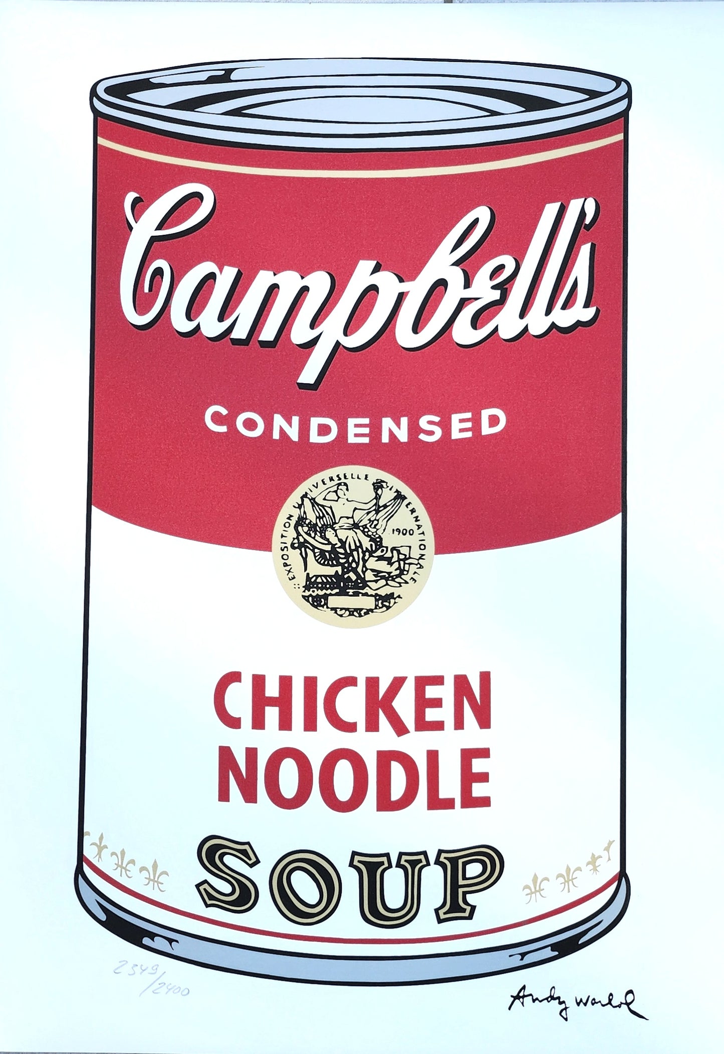 Andy Warhol Chicken Noodle lithograph
