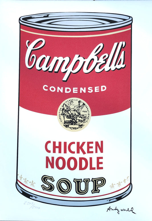 Andy Warhol Chicken Noodle lithograph