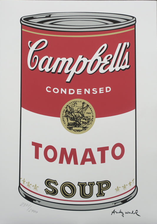 Andy Warhol TOMATO Campbell's Soup 2400/2371