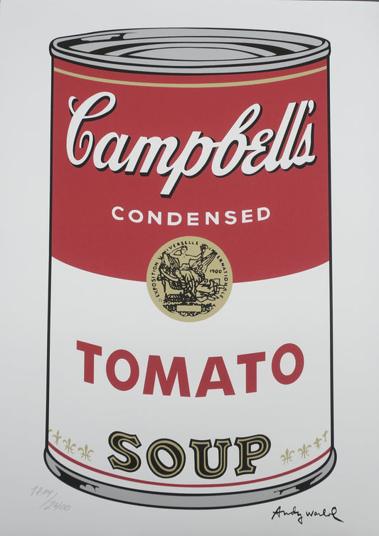 Andy Warhol TOMATO Campbell's Soup 2400/1714
