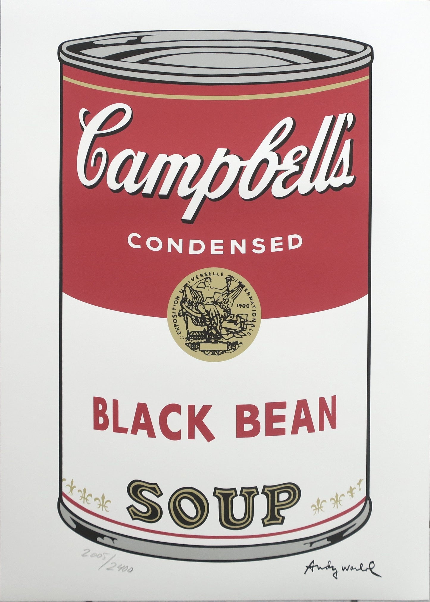 Andy Warhol Black Bean lithograph