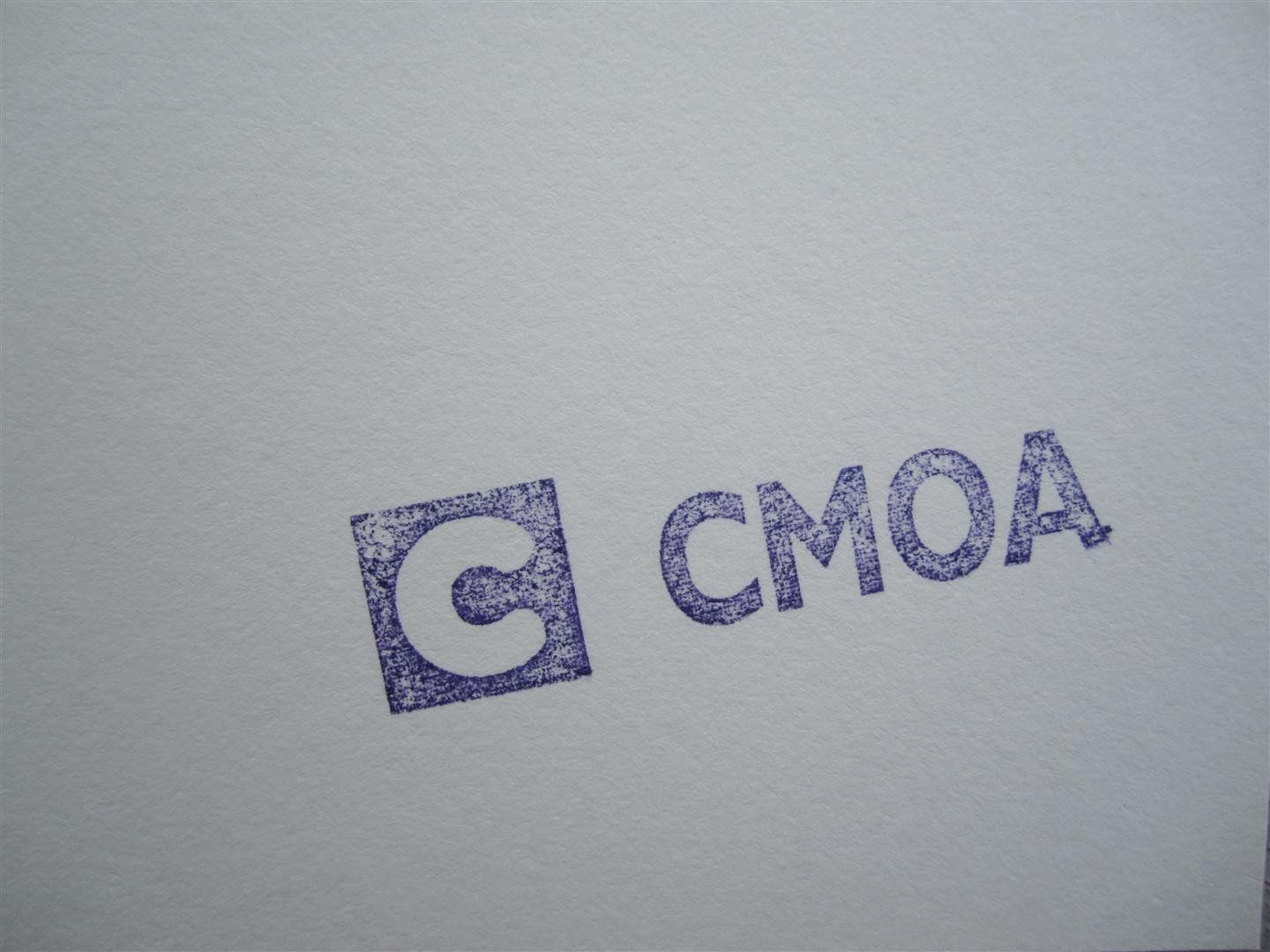 CMOA stamp