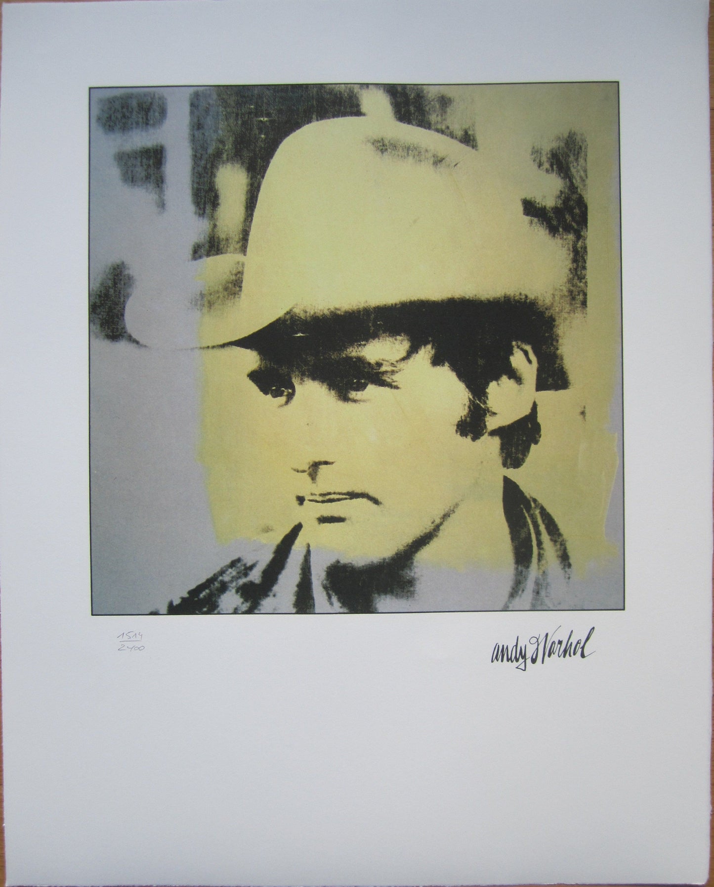 Andy Warhol Lithograph Dennis Hopper