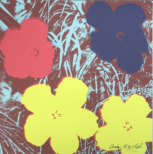 Andy Warhol Flowers Lithograph newPOPart