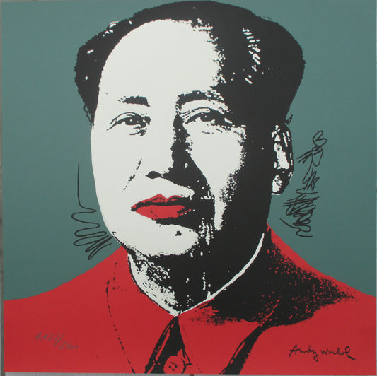 Andy Warhol Lithograph Mao 95