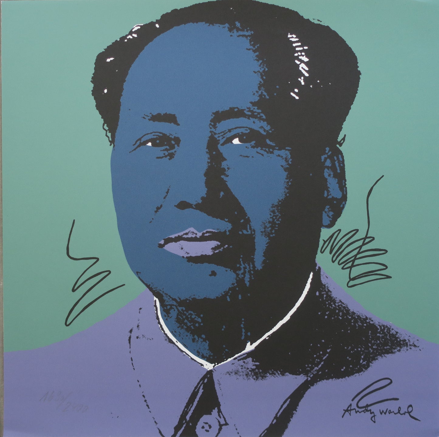 Andy Warhol Mao 90 Lirhograph