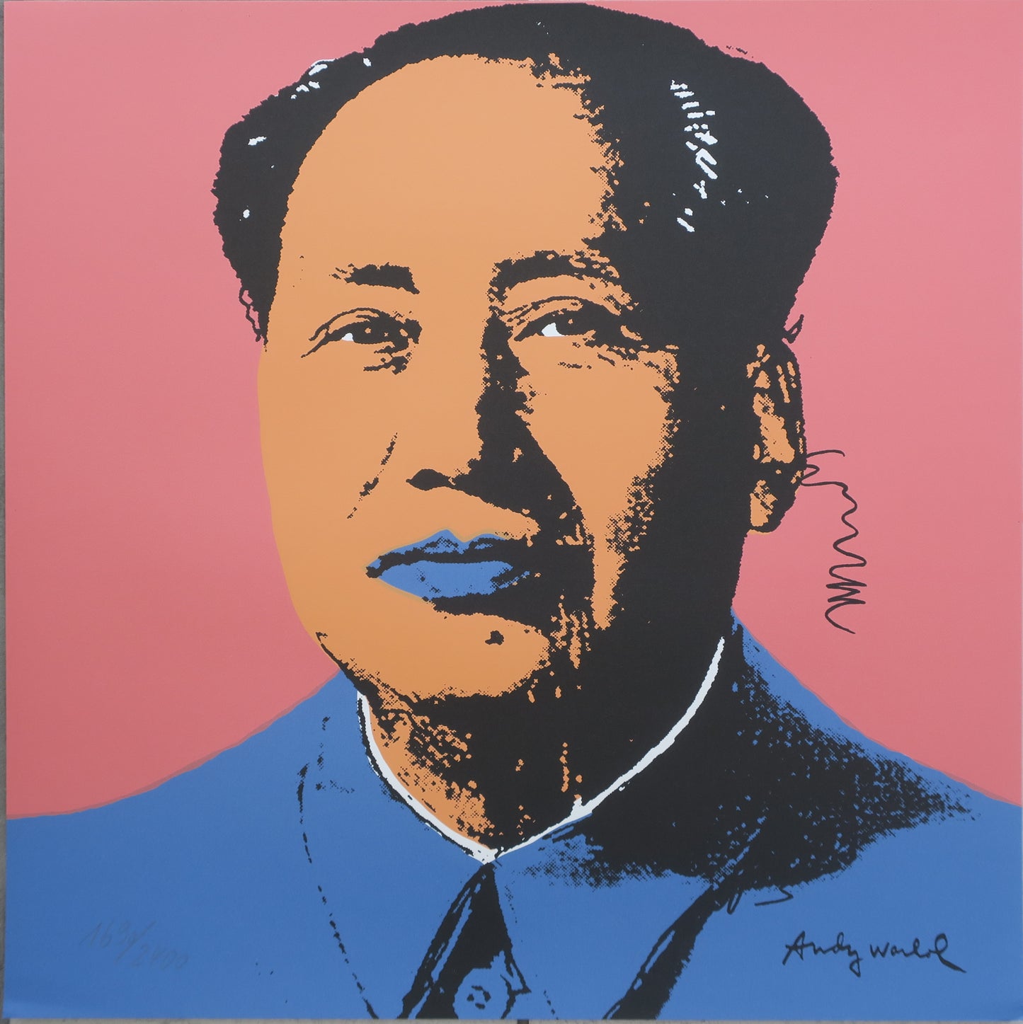 Andy Warhol Mao 92 newPOPart Lithograph