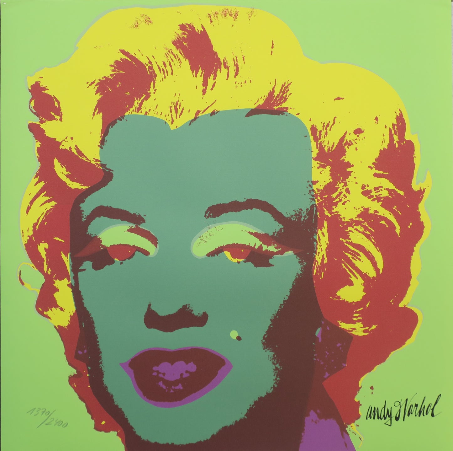 Andy Warhol Marilyn Monroe Lithograph reduced