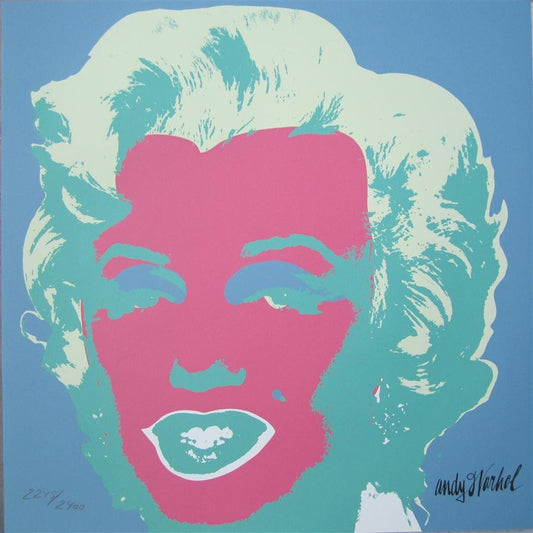 Andy Warhol Marilyn Monroe signed lithograph