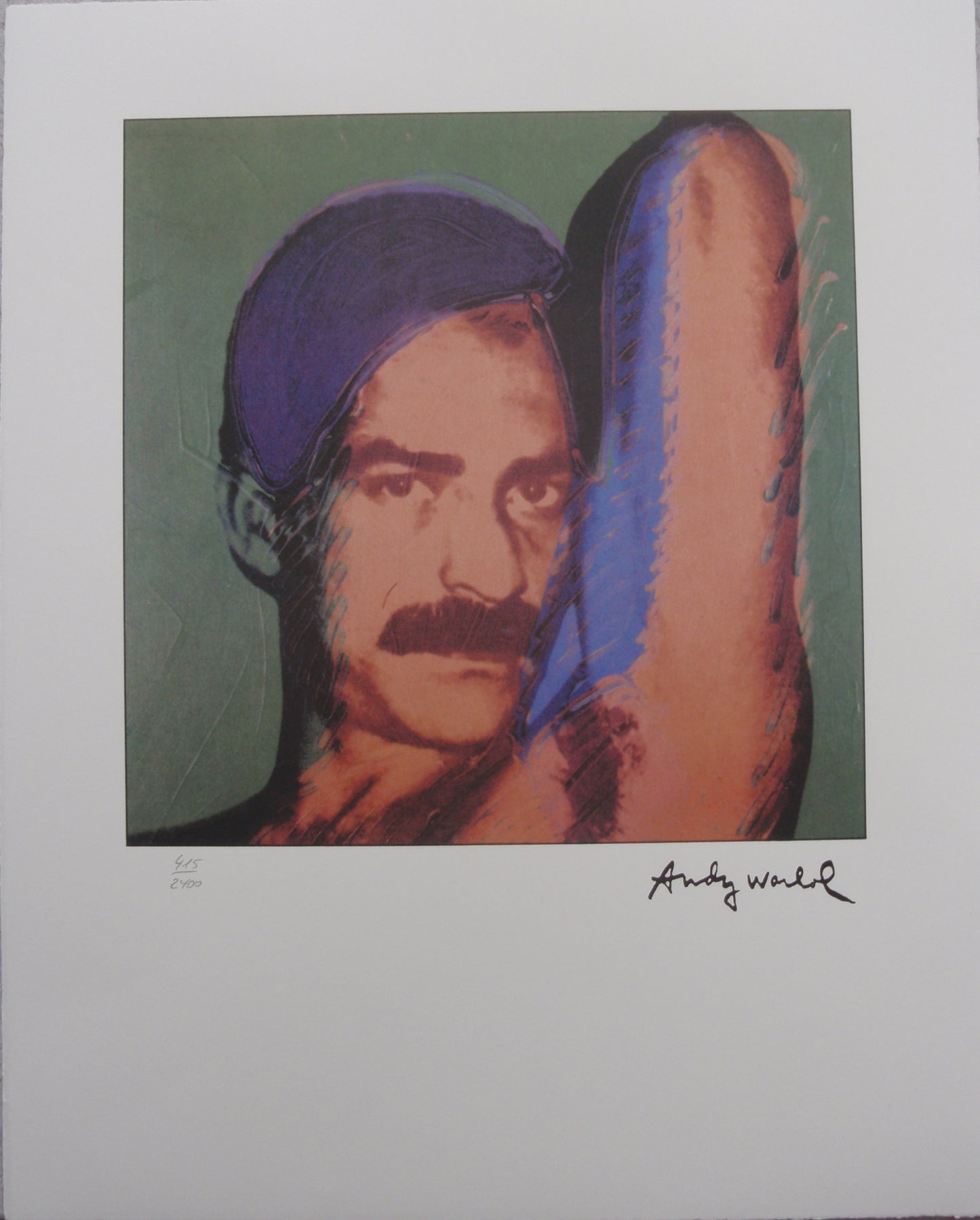 Andy Warhol Portrait Victor Hugo lithograph