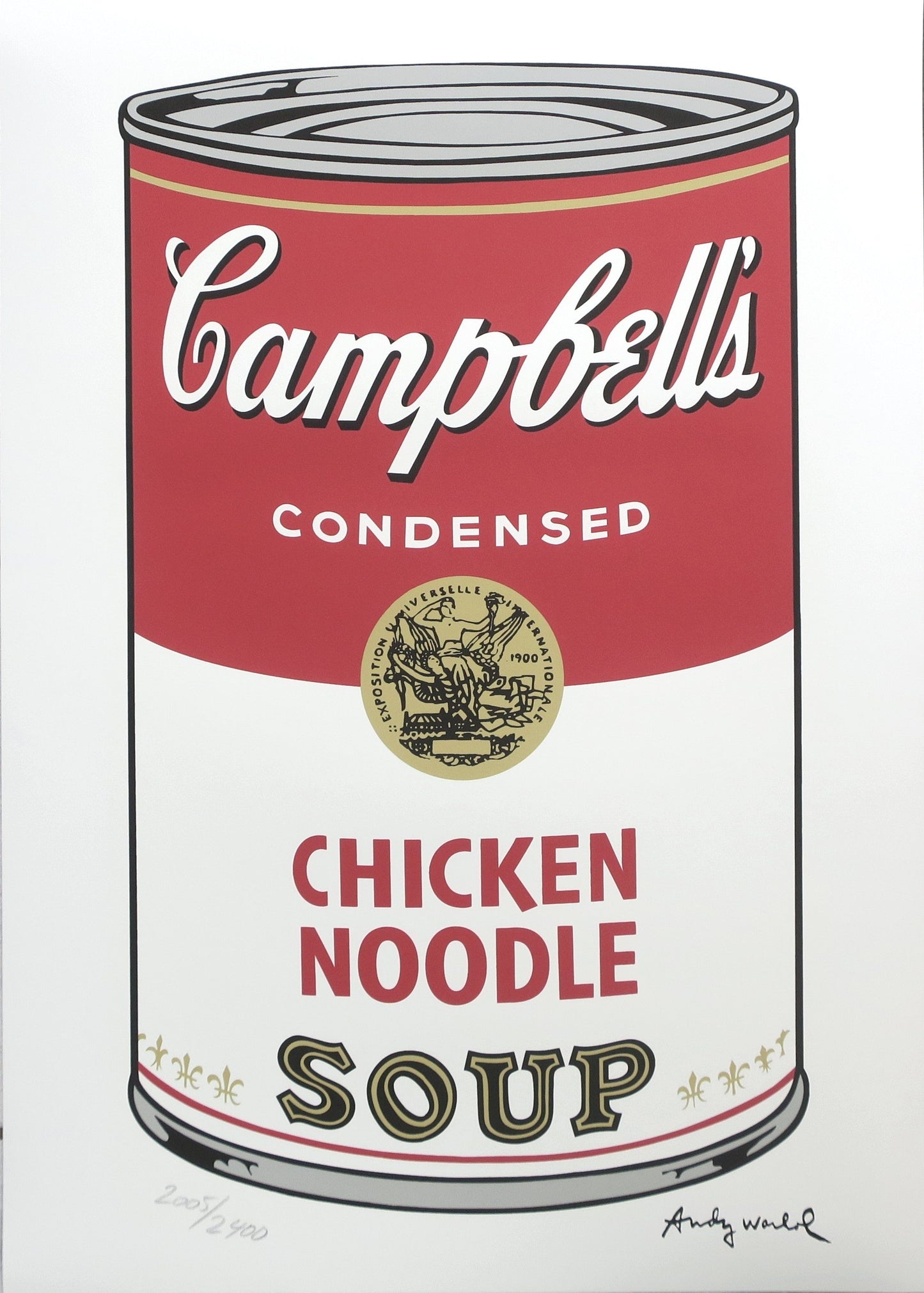 Andy Warhol Chicken Noodle lithograph