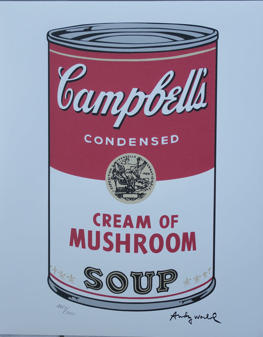 Andy Warhol Cream of Mushroom Lithograph CMOA