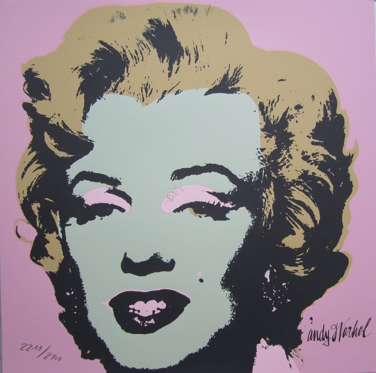 Andy Warhol Lithograph l Marilyn Monroe